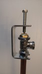Thermostatic radiator valve clamp